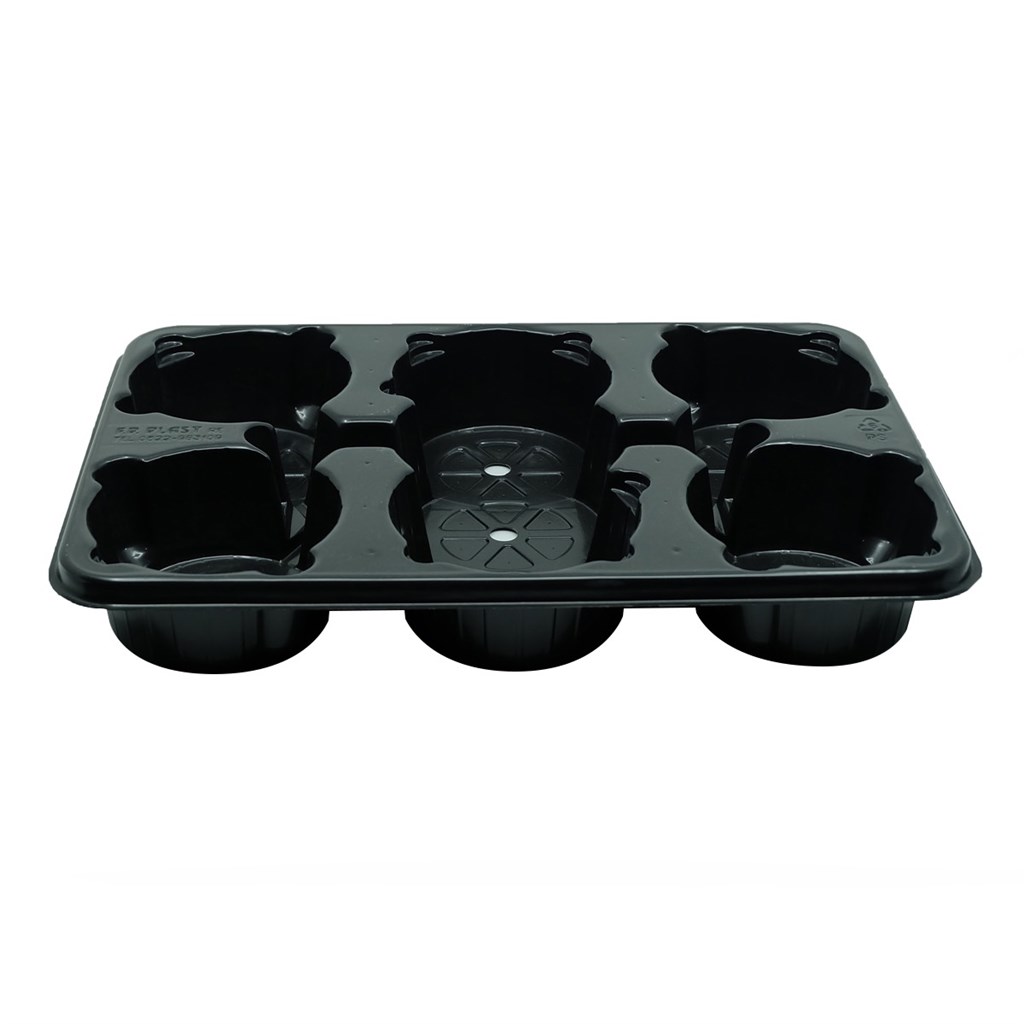 PORTAVASO BASSO Ø CM 14 - 6 POSTI